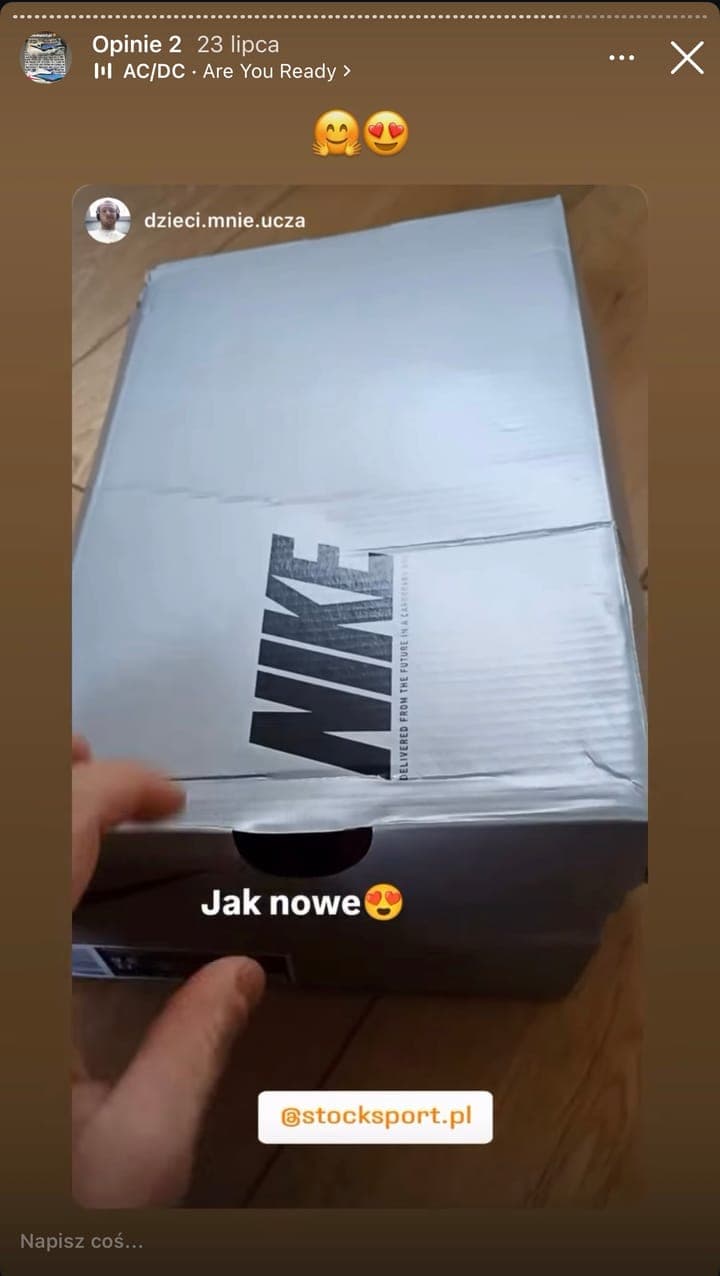 Echte Kundenbewertung Stock-Sport