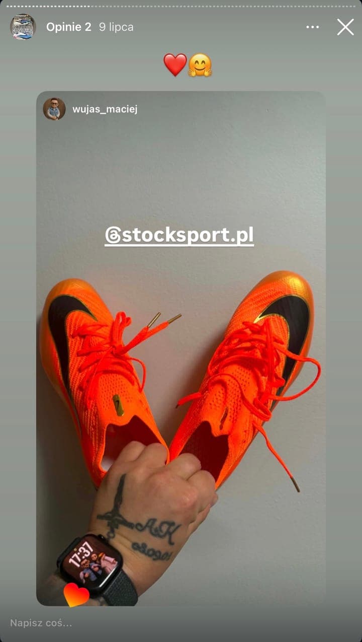 Echte Kundenbewertung Stock-Sport