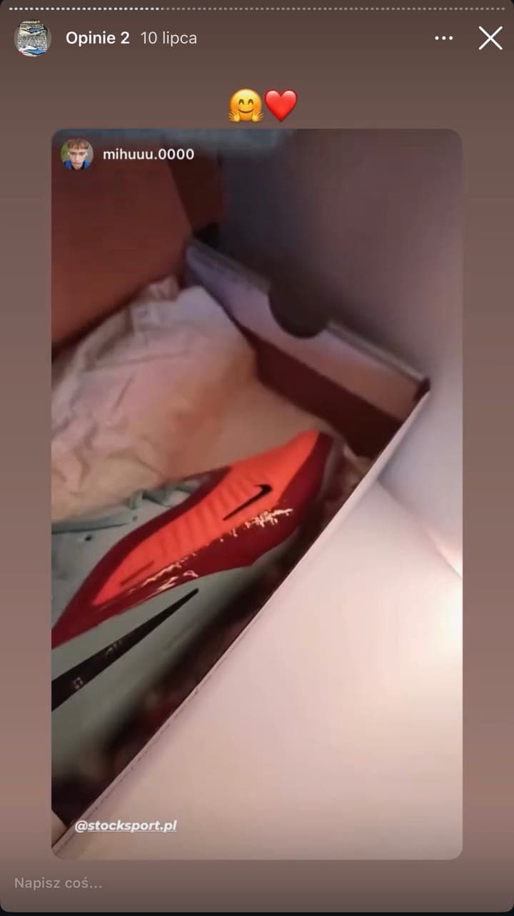 Echte Kundenbewertung Stock-Sport