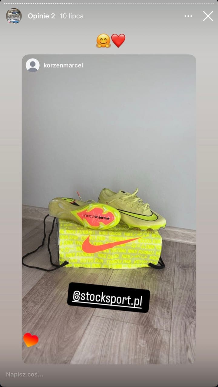 Echte Kundenbewertung Stock-Sport