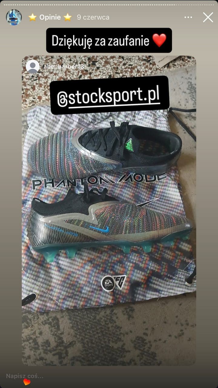 Echte Kundenbewertung Stock-Sport