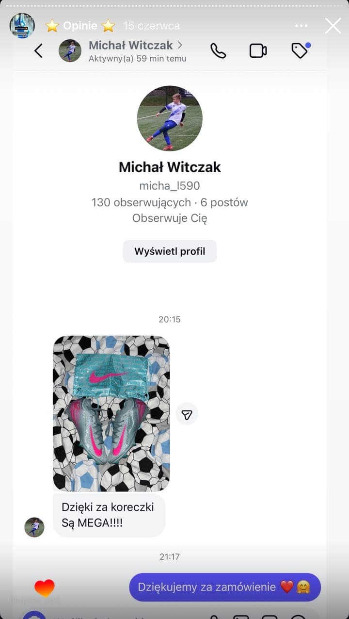 Echte Kundenbewertung Stock-Sport