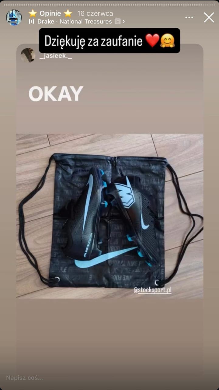 Echte Kundenbewertung Stock-Sport