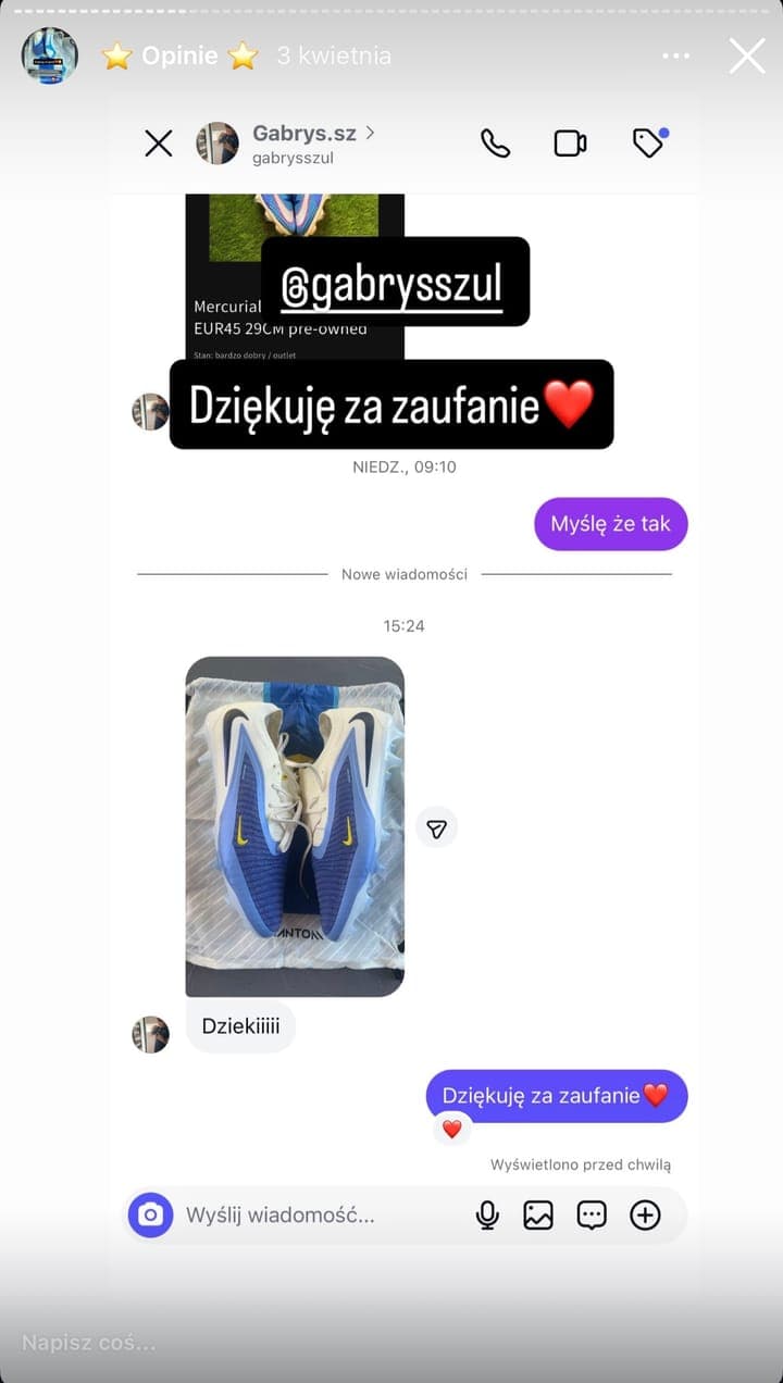 Echte Kundenbewertung Stock-Sport