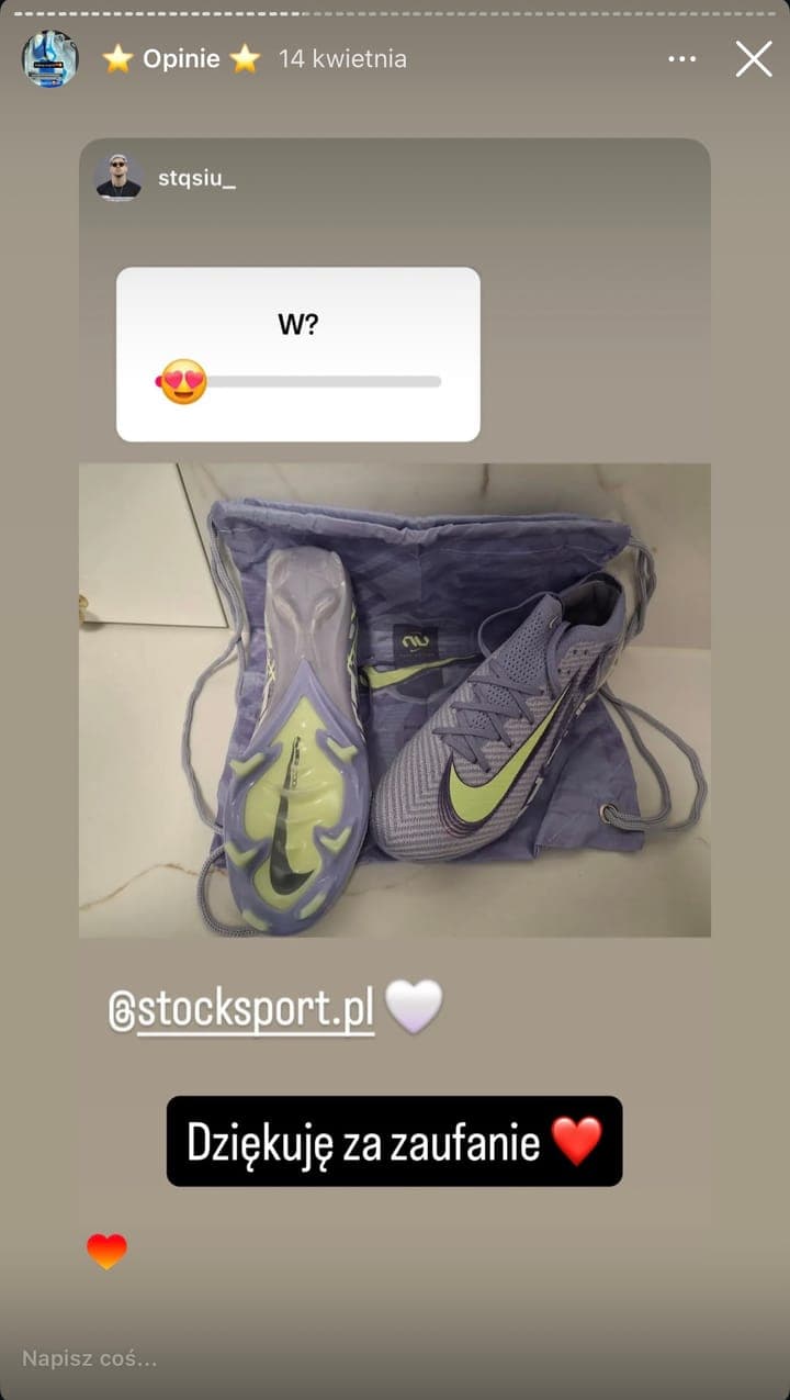 Echte Kundenbewertung Stock-Sport