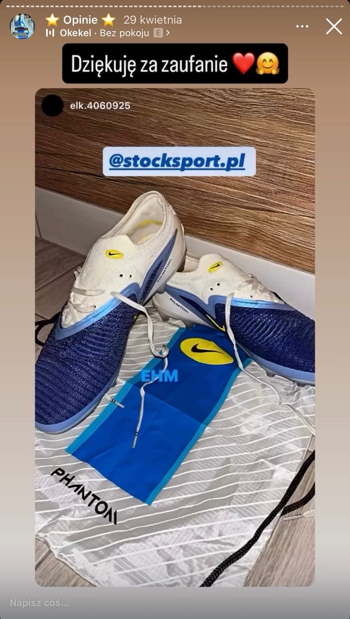 Echte Kundenbewertung Stock-Sport