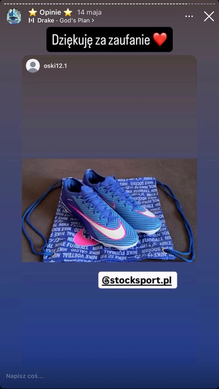 Echte Kundenbewertung Stock-Sport